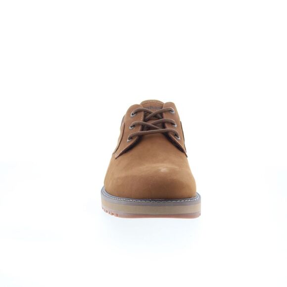 Dunham Mens Byrne Plain Toe Oxford Brown Shoes (NWT) main image 5